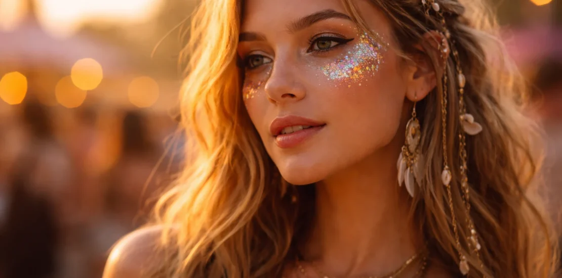 Festival Beauty 2026 Tren Glitter & Boho Style
