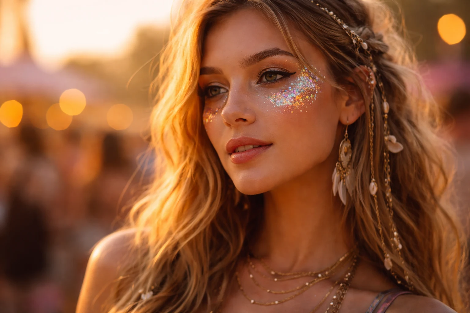 Festival Beauty 2026 Tren Glitter & Boho Style