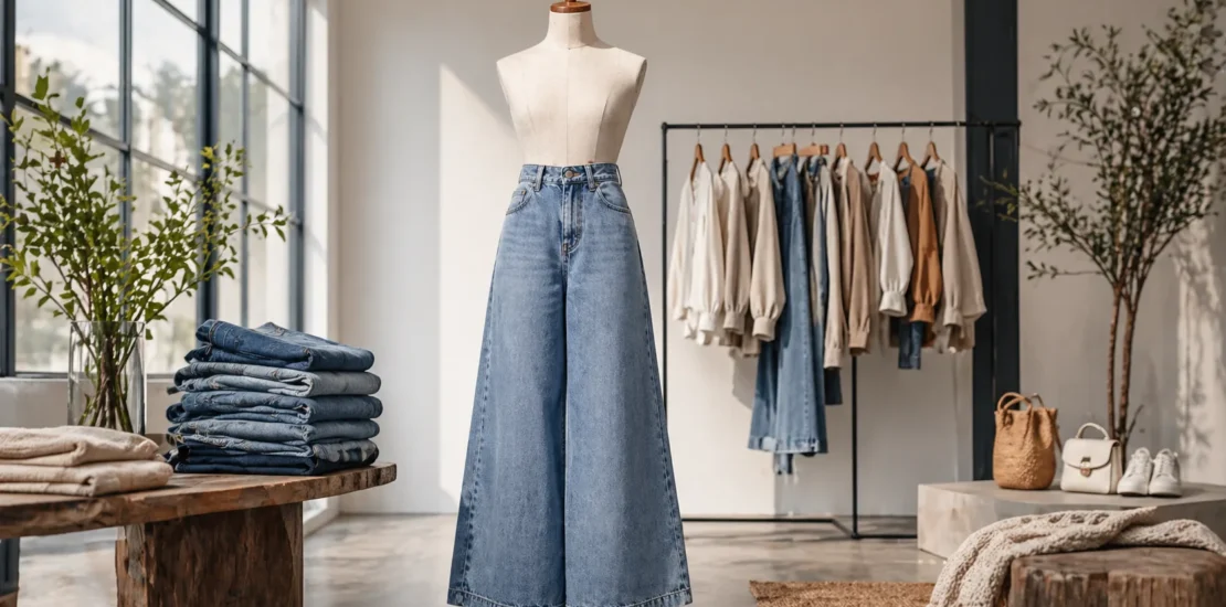 Palazzo Jeans Jadi Tren Fashion Favorit 2026