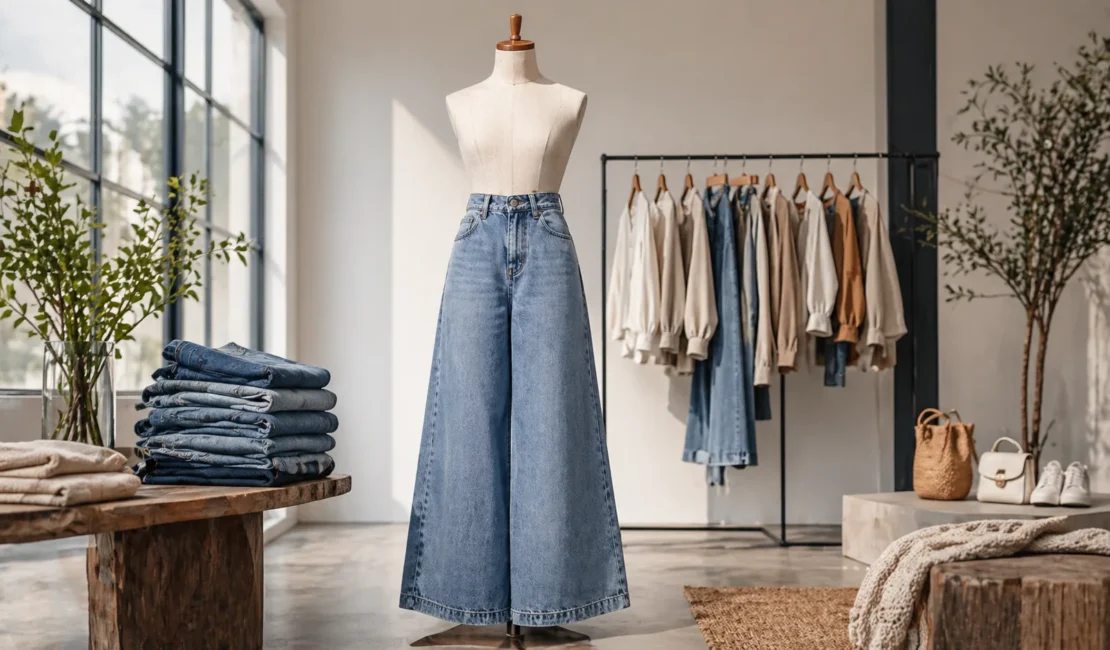 Palazzo Jeans Jadi Tren Fashion Favorit 2026