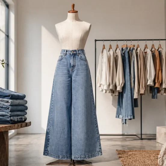 Palazzo Jeans Jadi Tren Fashion Favorit 2026