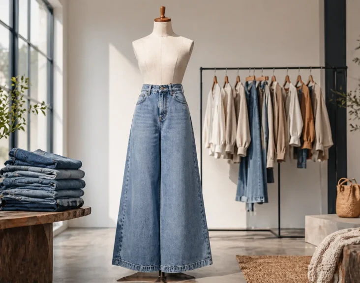 Palazzo Jeans Jadi Tren Fashion Favorit 2026