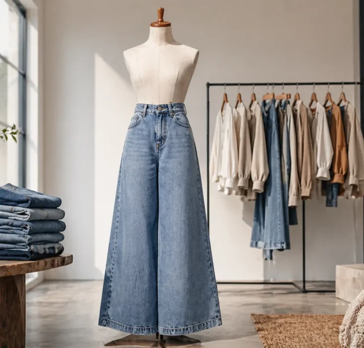 Palazzo Jeans Jadi Tren Fashion Favorit 2026