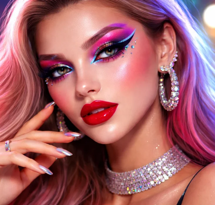 Tren Makeup 2026 Beralih ke Gaya Bold Glam