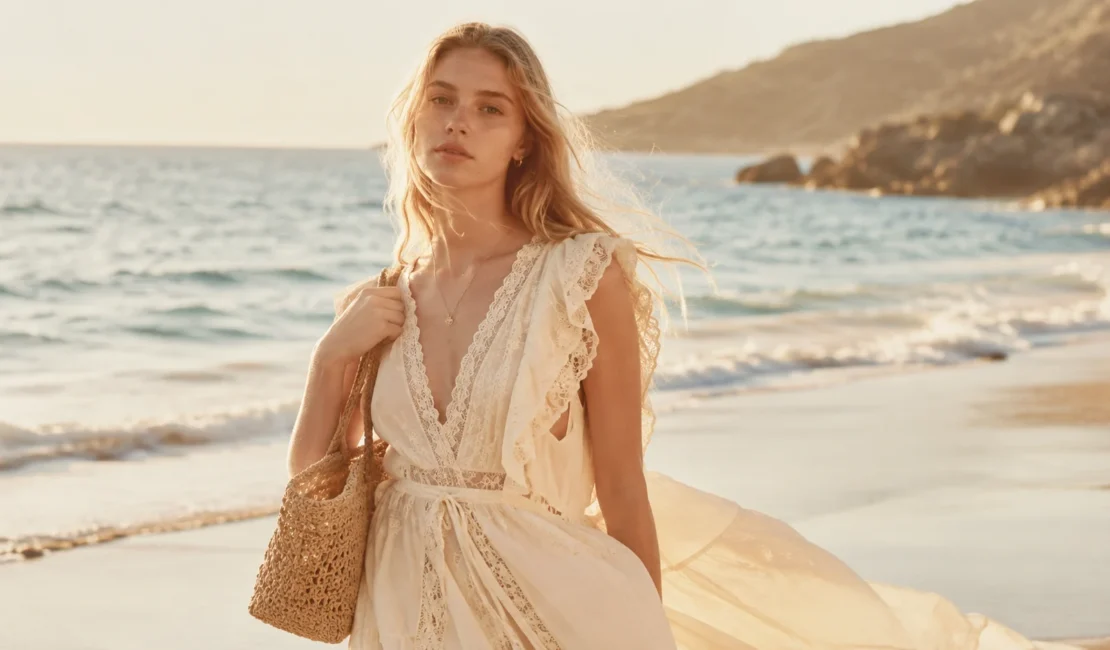Apple Martin Bawa Gaya Pantai Chloé 2026