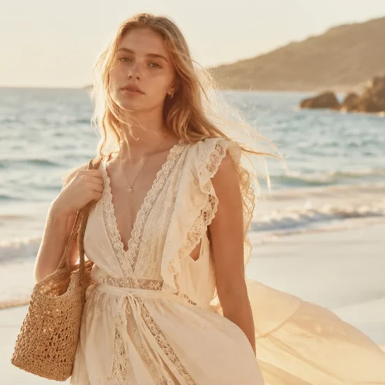 Apple Martin Bawa Gaya Pantai Chloé 2026