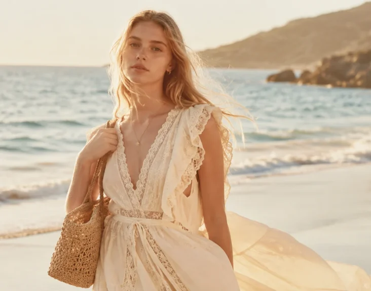 Apple Martin Bawa Gaya Pantai Chloé 2026