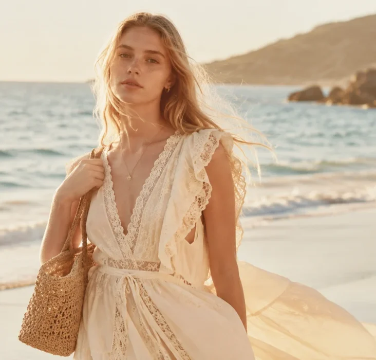 Apple Martin Bawa Gaya Pantai Chloé 2026