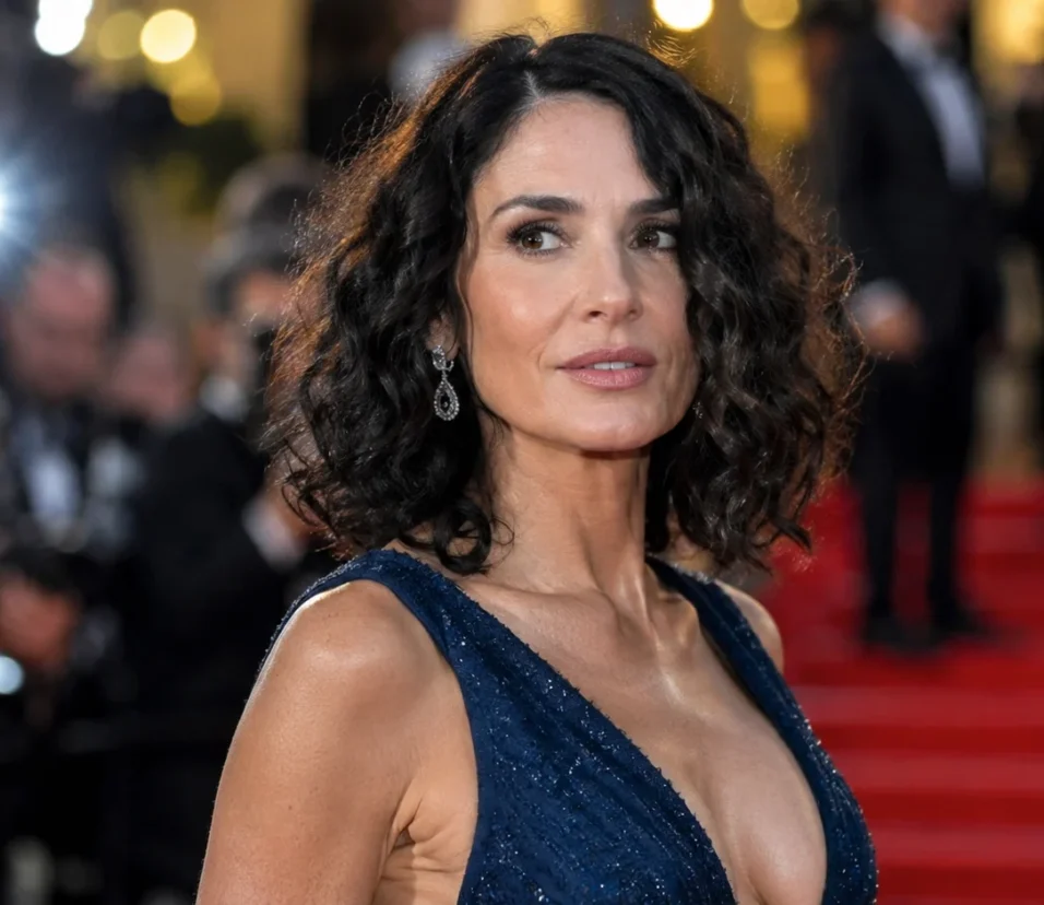 Curly Lob Demi Moore Jadi Sorotan Cannes