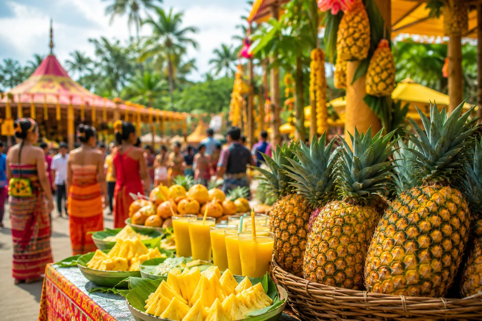 Festival Nanas Tripura Bikin Wisata Rasa Naik