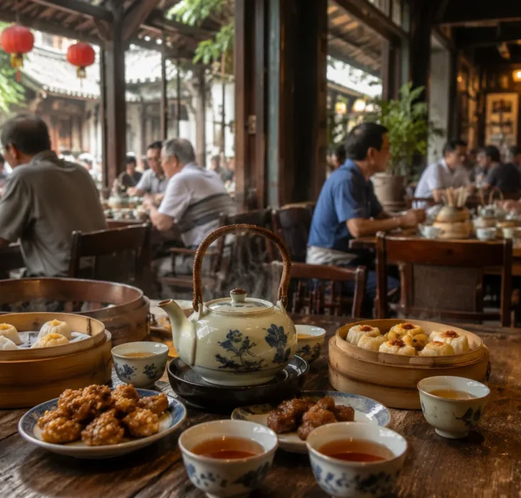 Budaya Minum Teh Laobacha Memikat Wisatawan Hainan