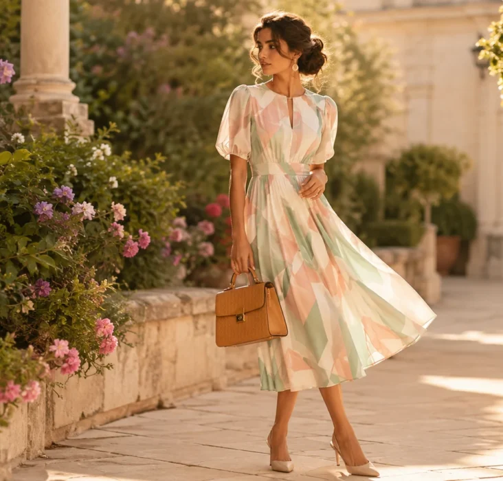 Gaun Pastel Queen Letizia Jadi Kode Summer Chic