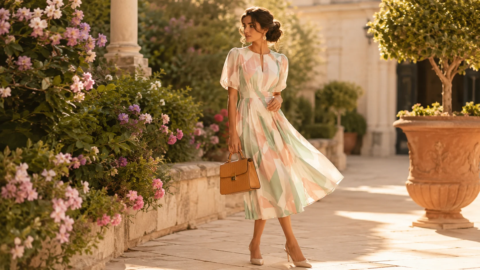 Gaun Pastel Queen Letizia Jadi Kode Summer Chic